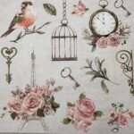 Friday Freebie 3725 ~ Birds and Birdcages