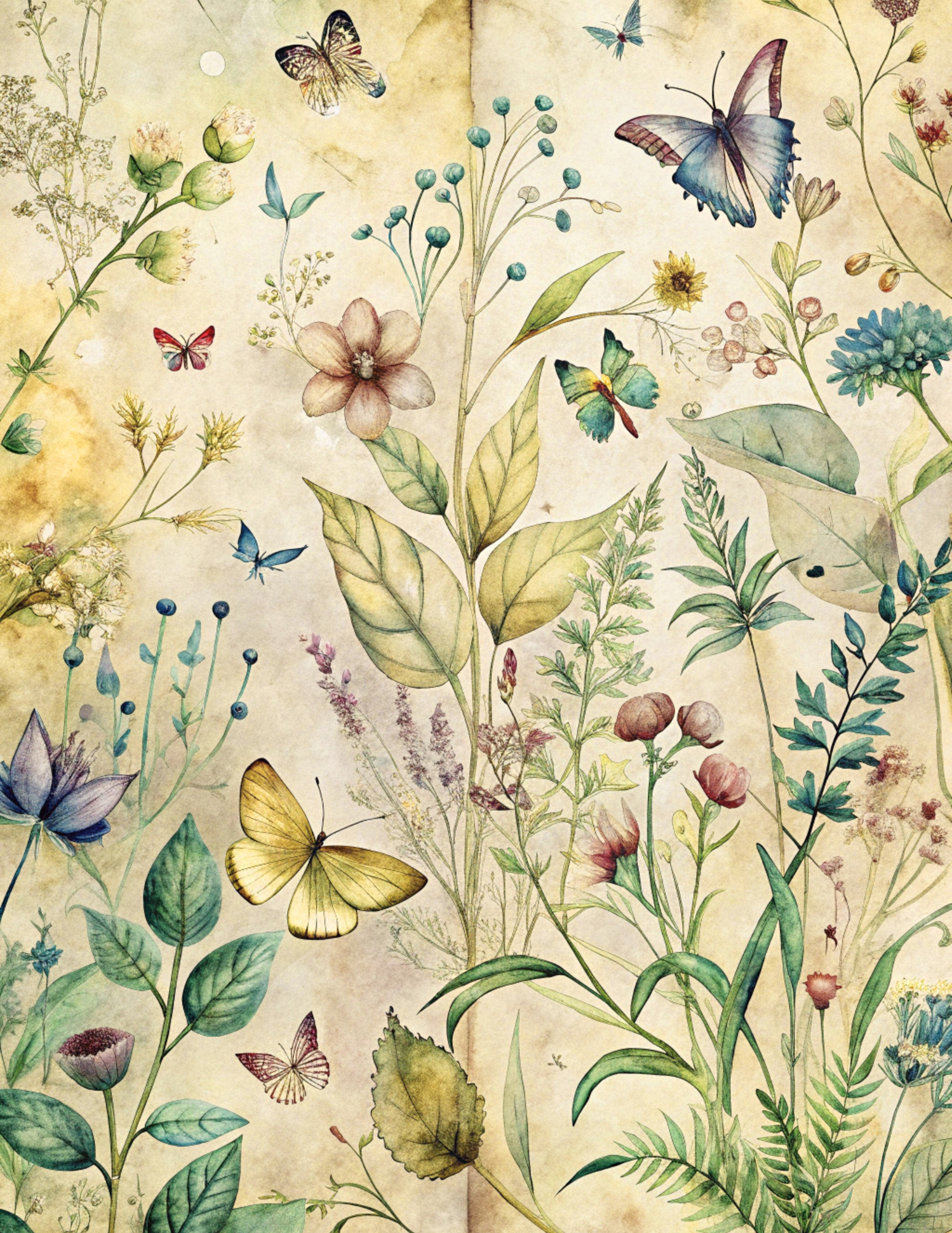 You are currently viewing Friday Freebie “Floral Collage Pages”