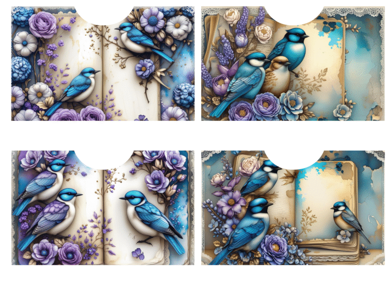 Friday Freebie, “The Bluebirds Garden”
