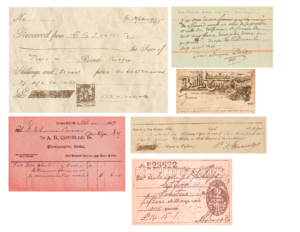 Read more about the article Friday Freebie Vintage Receipts