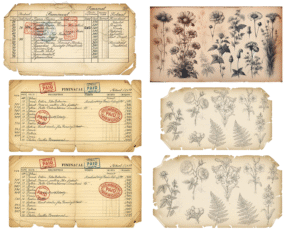Read more about the article Friday Freebie Vintage Documents