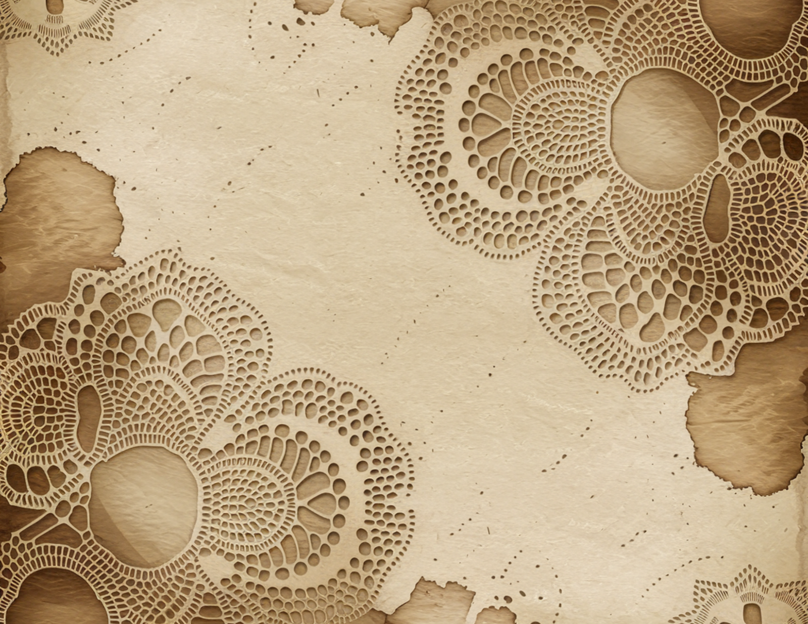 Read more about the article Friday Freebie “Coffee Dyed Lace”