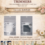 ⏰ EXTENDED! 25% OFF Ends Tonight + New Digitals Just Dropped!