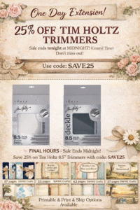 Read more about the article ⏰ EXTENDED! 25% OFF Ends Tonight + New Digitals Just Dropped!