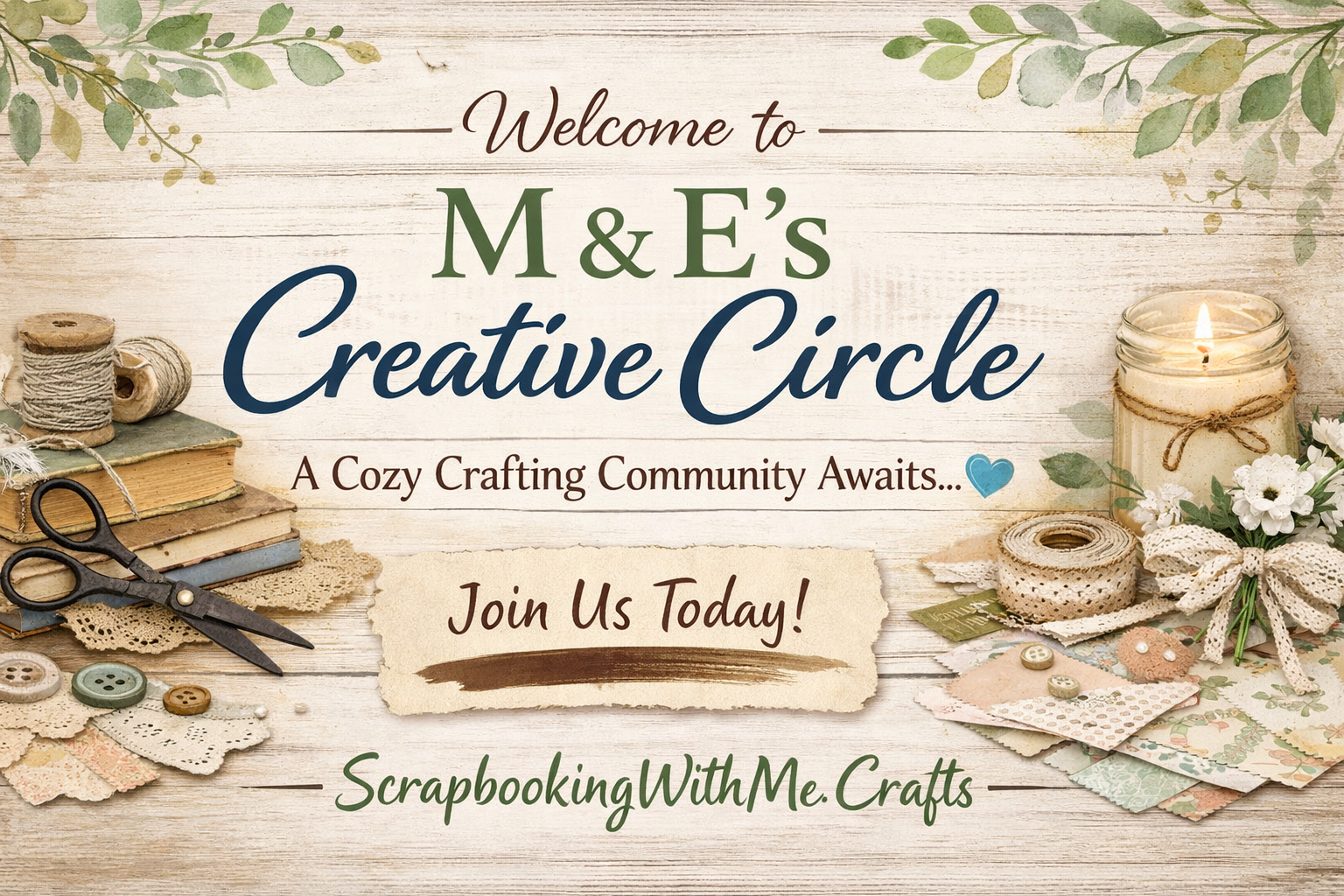 You are currently viewing A Cozy Little Reminder… You’re Invited to Our Creative Circle
