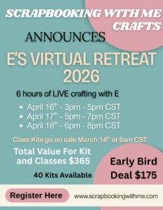 Read more about the article 🌸 Announcing E’s Virtual Craft Retreat – Only 40 Seats Available!