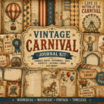 Free Vintage Circus Printable for Junk Journals
