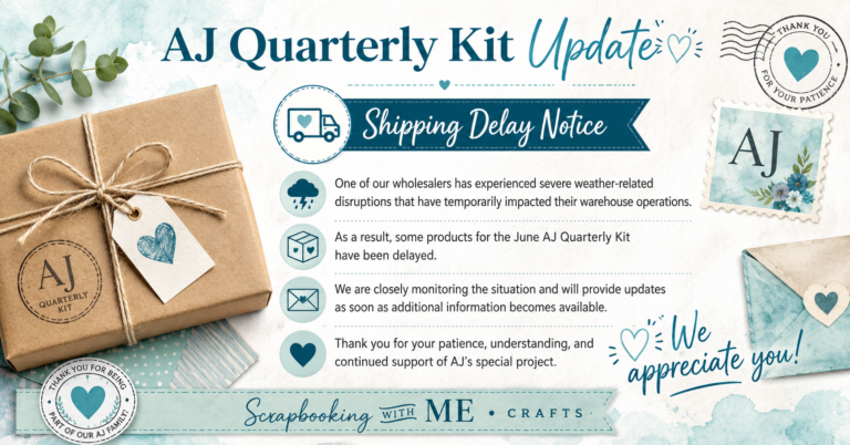 Important Update Regarding AJ Quarterly Kit Shipping