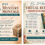 5 Spots Left for July Mystery Montage + A Few Retreat Seats Remain!