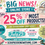 Big News! Three Exciting Things Happening at Scrapbooking With ME Crafts!