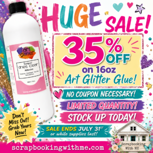 Read more about the article HUGE 35% OFF Art Glitter Glue – Stock Up Before It’s Gone!