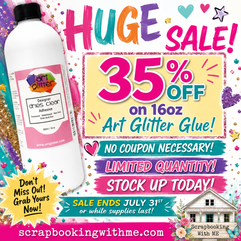 HUGE 35% OFF Art Glitter Glue – Stock Up Before It’s Gone!