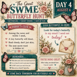 Read more about the article DAY 4 — THE GREAT SWME BUTTERFLY HUNT!