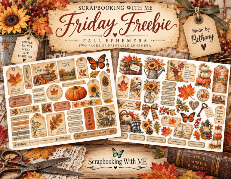 Your Friday Freebie Is Here! + New Products + A Little October Sneak Peek